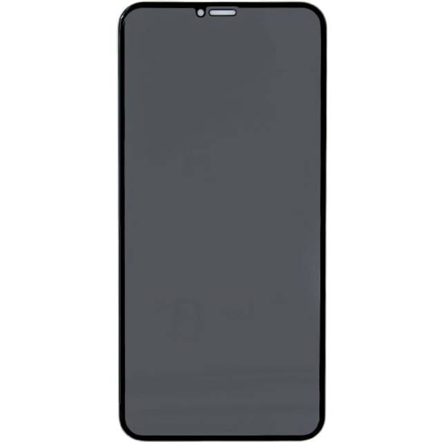 Skärmskydd iPhone 11 Pro Max / XS Max - 3D Härdat Glas - Svart