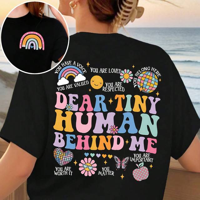 SHEIN Women&#39;s Casual And Cute Graphic Tee For Daily Wear And Commuting
