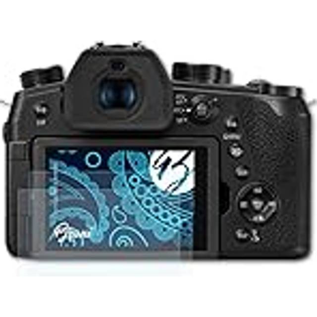 Bruni 2x Protective Film For Panasonic Lumix Dc-fz1000 Ii Screen Protector