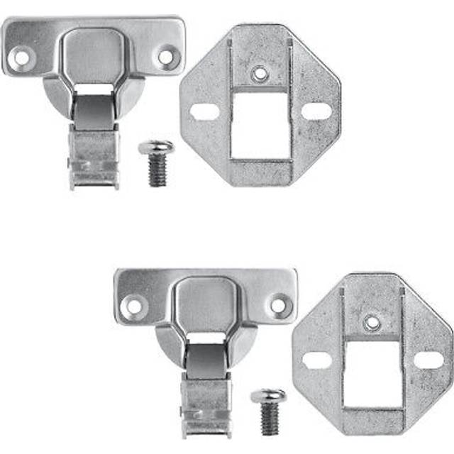 2x Indesit Iwde126 Integrated Washer Dryer Door Cupboard Hinges