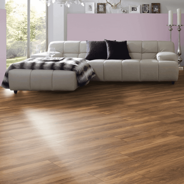 Krono Original Appalachian Hickory - Atlantic 10mm Handscraped Moisture Resistant Laminate Flooring (122434)