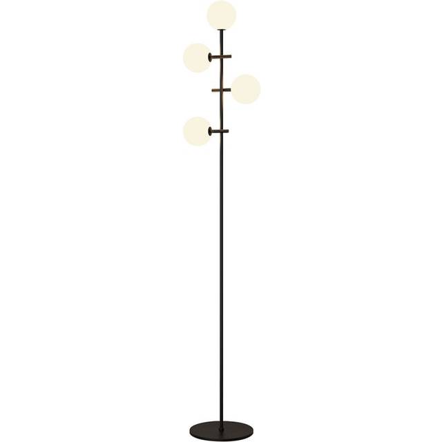 Mantra M7639 Cellar Floor Lamp 4 Light Replaceable 5W LEDs Black
