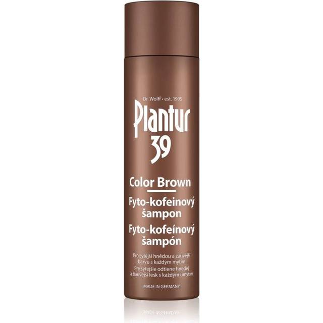 Plantur 39 Color Brown Koffeinschampo För bruna hårnyanser 250 ml