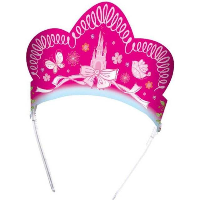 Disney Princess Summer Palace Card Birthday Tiara (Pack of 6)
