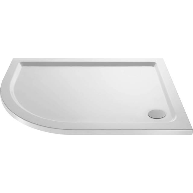 1200mm x 900mm Premium Shower Tray - Left Hand Offset Quadrant - White