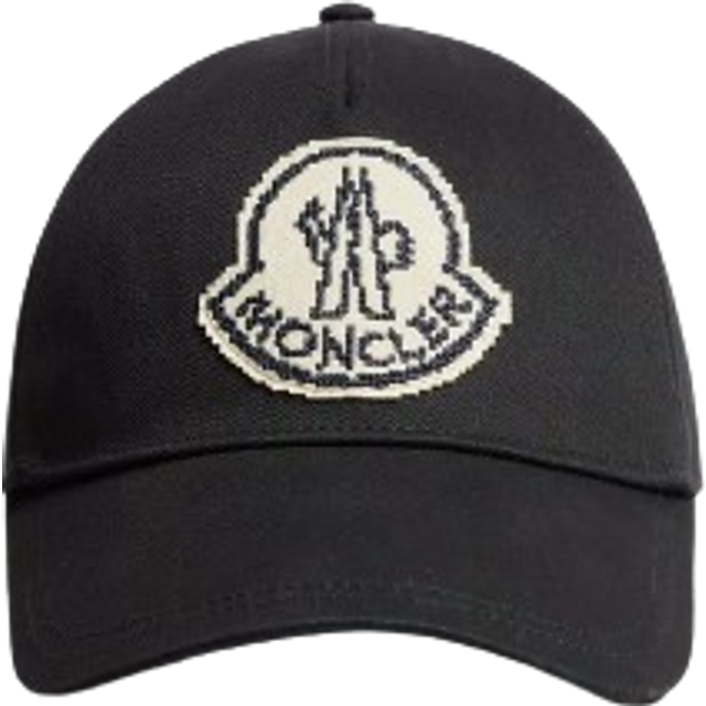 Moncler Men's Baseball Cap With Logo in Black | J20913B00014 Color 999 (One Size)