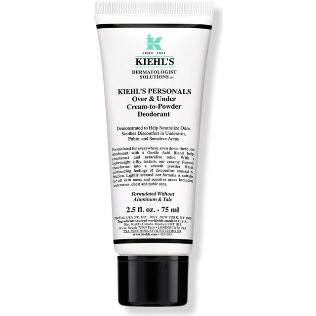 Kiehl&#39;s  Body Care Personals Over & Under Cream-to-Powder Intimate Zone Deodorant