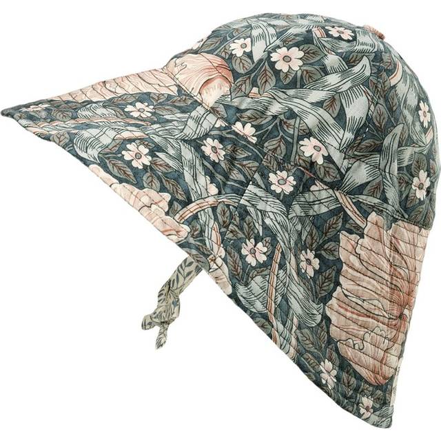 Elodie Green William Morris Sun Hat - 6-12 month