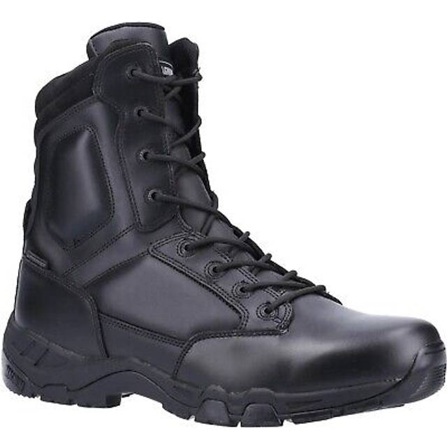 (3.5 UK, Black) Magnum Unisex Adult Viper Pro 8.0 Plus Leather Waterproof Uniform Boots