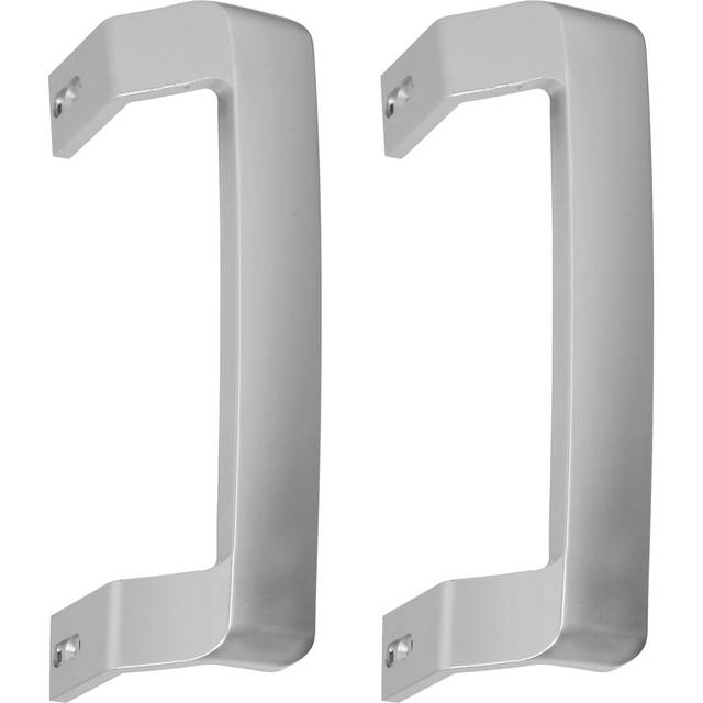 Fridge Door Handle For Beko Refrigerator Freezer Grab Bar Silver X 2