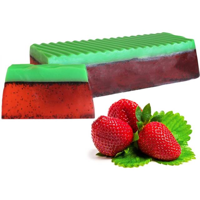 Tropical Paradise Soap Loaf - Strawberry - Red - One Size