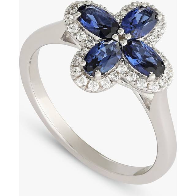 Revere Sterling Silver Sapphire Gemstone Ring - N