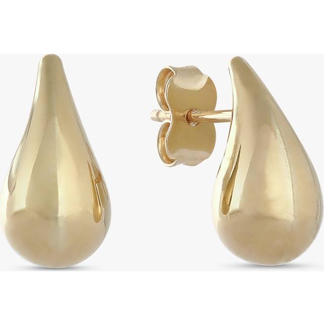 Revere 9ct Yellow Gold Tear Drop Stud Earrings