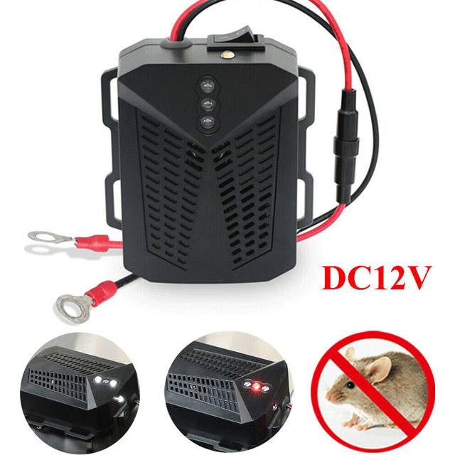 Ultrasonic mouse repellent rat rodent pest animal deterrent car engine protector