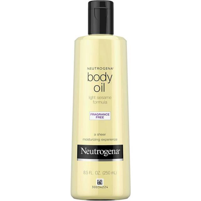 Neutrogena body oil, fragrance free - 8.5 oz
