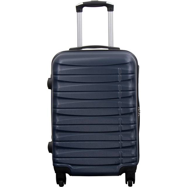 Kabinekuffert - Hardcase - Mørkeblå håndbagage kuffert tilbud