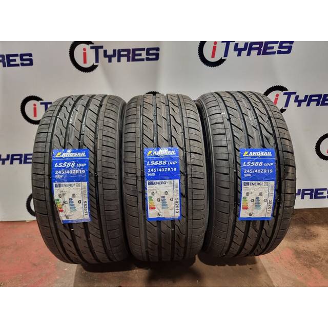 X1 245 40 19 245/40zr19 98w xl landsail tyre amazing b,b ratings very cheap