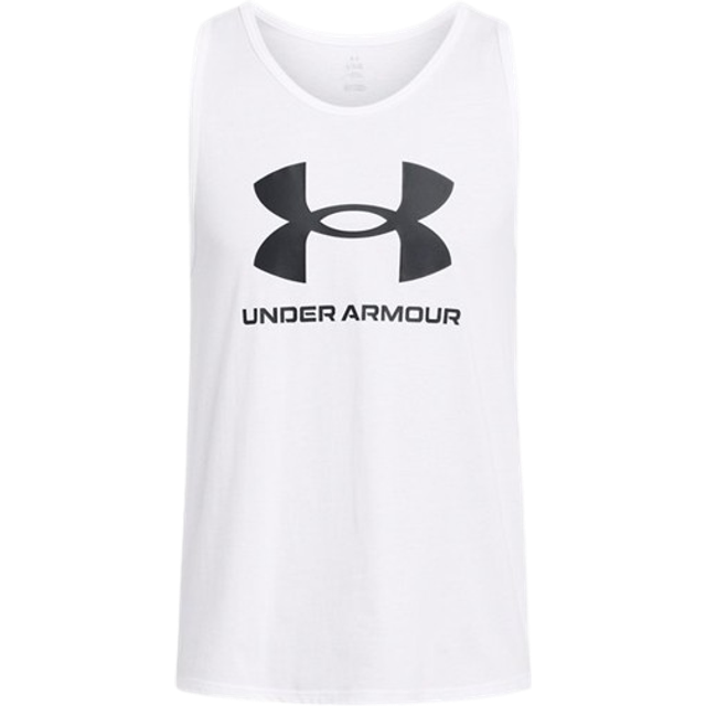 UNDER ARMOUR Ua Sportstyle Logo Tank |White |M