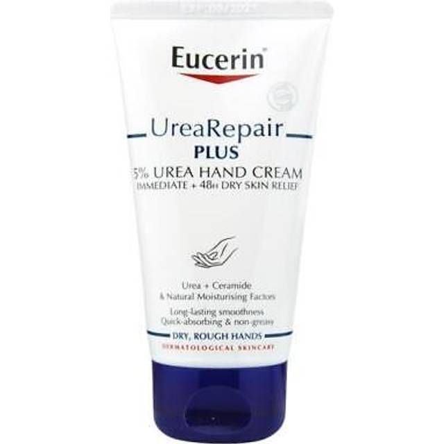3 x eucerin urea repair plus 5% urea hand cream 75ml