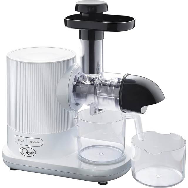 Quest 150W Electrical Slow Masticating & Cold Press Juicer - White (21L)