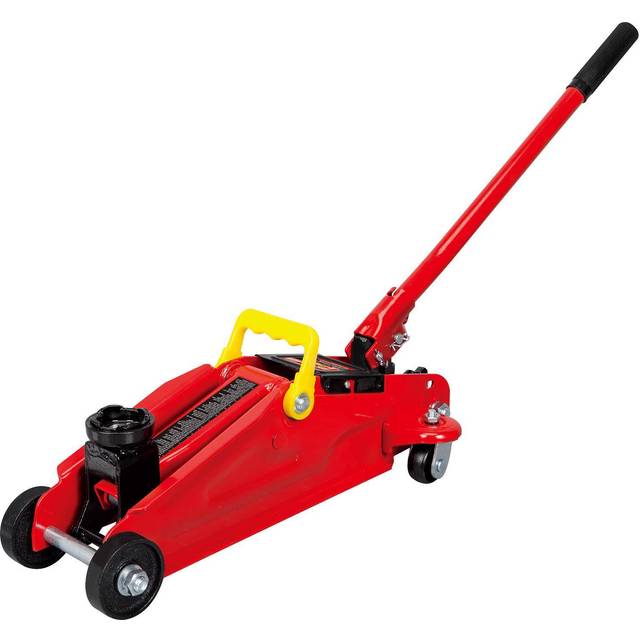 BIG RED T82002-BR Torin Hydraulic Trolley Service/Floor Jack, 2 Ton (4,000 lb) Capacity, Red