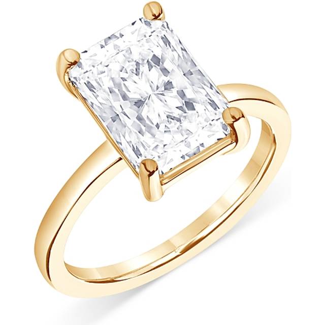 Bloomingdale's Fine Collection Certified Lab Grown Radiant-Cut Diamond Engagement Ring in 18K Yellow Gold, 3.0 ct. t. w.
