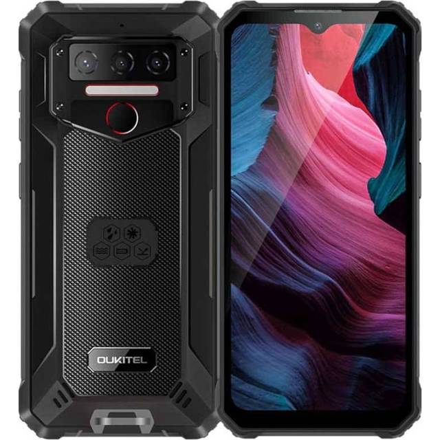 Oukitel WP23 Pro phone, 128/8 GB, black/orange