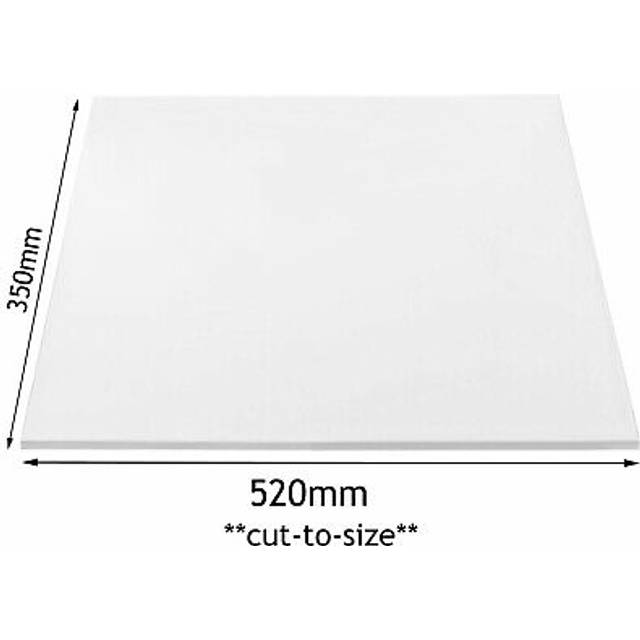 Shelf Clear Perspex Cut To Size 520mm X 350mm X 5mm