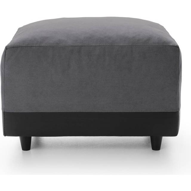 Dylan Collection Footstool in Dark Grey - One Size