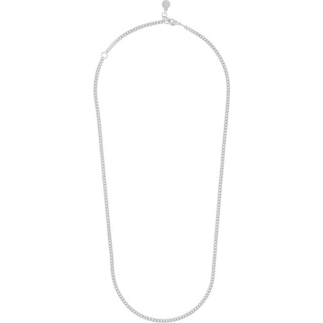 Snö of Sweden Casual Kim Small Necklace Plain Silver 50 cm