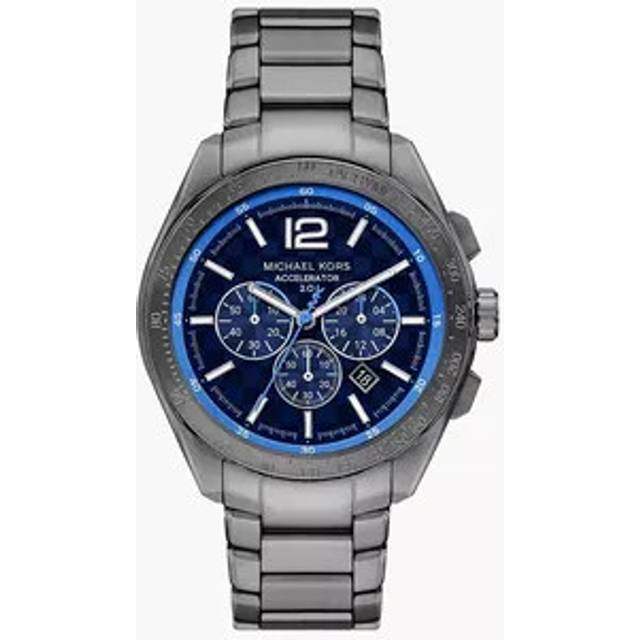 MK Oversized Accelerator 2.0 Gunmetal Watch - Grey - Michael Kors - ONE SIZE