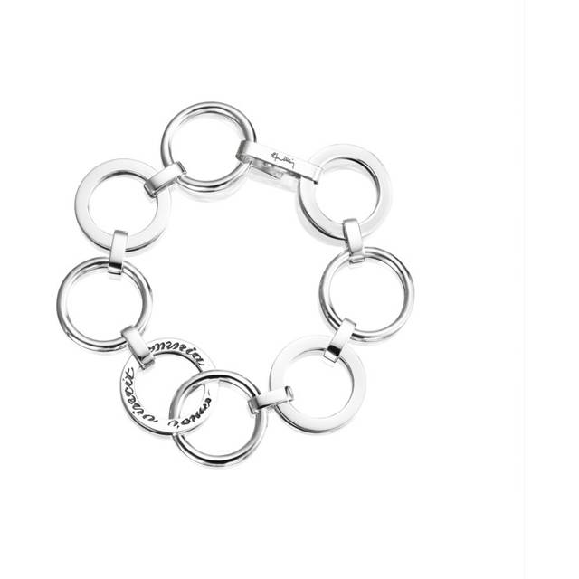 Efva Attling Twosome Bracelet 20 CM - SILVER