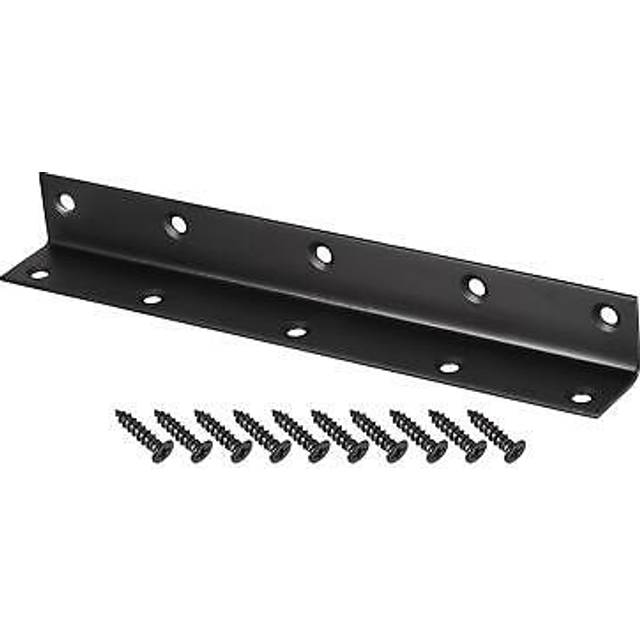 Corner brace angle bracket stainless steel l shape 25mmx25mmx200mm 2 pcs