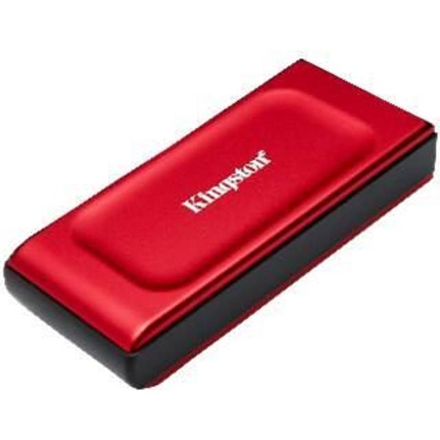 Kingston XS1000 1TB Extern SSD USB 3.2 Gen 2 Bärbar Solid State-Drive Röd – SXS1000R/1000G