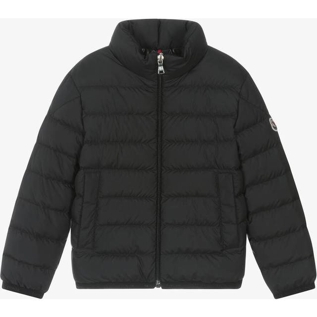 Moncler Enfant Boys Black Baudinet Down Puffer Jacket - 10 year