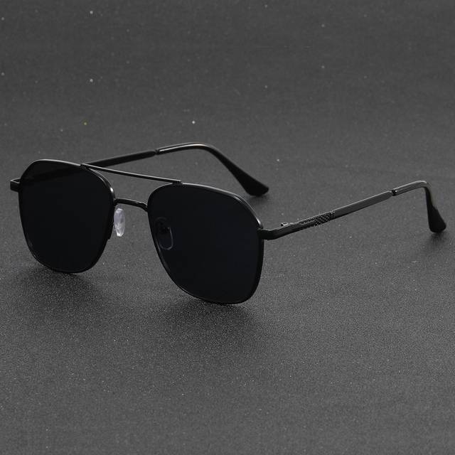 SHEIN Men Top Bar Metal Geometric Frame Fashion Glasses Elegant Shades Accessories Beach Accessories Glasses Shades