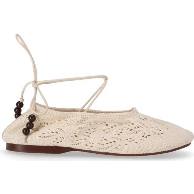 ALOHAS Rosemary Crochet Cream Ballet Flats |Kräm |40