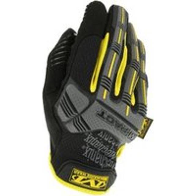 Mechanix M-Pact Mechanics Glove - XL, Black / Yellow, Yellow