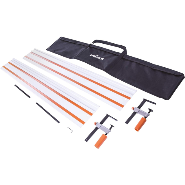 Evolution 004-0012 st2800 guide rail kit - 2 x 1400mm rails, connector, clamp
