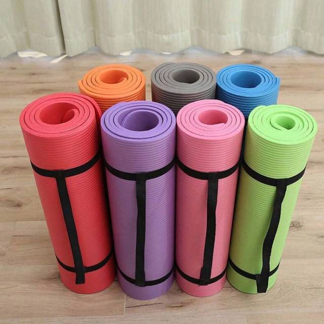 SHEIN 1pc Yoga Mat Carrying Strap With Elastic Cord, Shoulder Strap And Elastic Band (Yoga Mat Not Included)