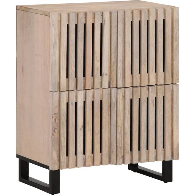 vidaXL Sideboard 60x34x75 cm Solid Wood Mango - Brown