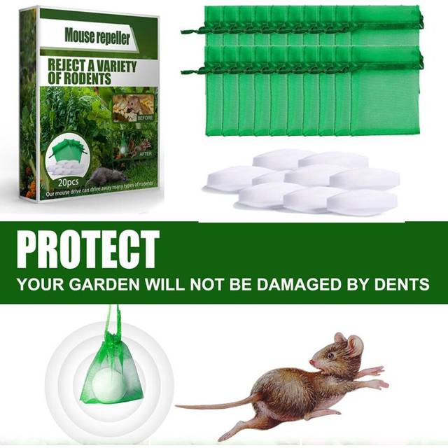 Mouse Repeller Keep Mice Out For House Peppermint Oil for Mice And Rats Mouse Squirrel For Home Garages RV Closets Trucks Car