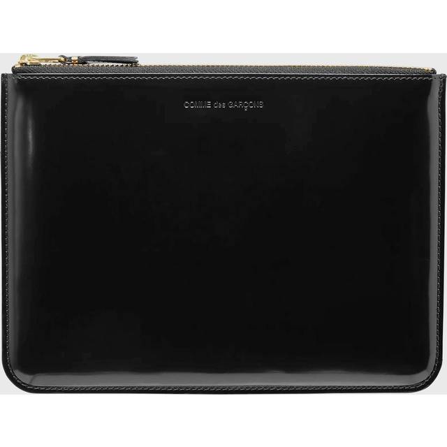 Black/Gold Logo Zip Pouch Wallet
