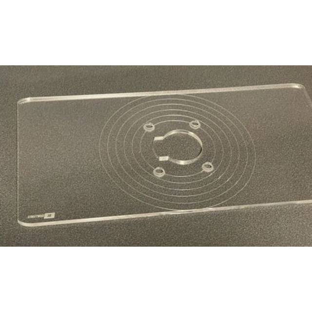 Acrylic guide plate makita router base large trimmer rt0700 rt0702 drt50 katsu