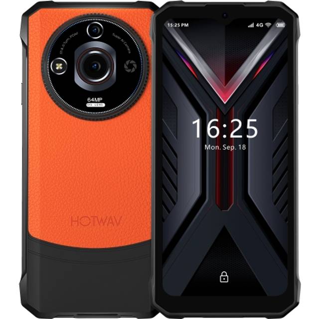 [HK Warehouse] HOTWAV T7 Pro Rugged Phone, 6GB+256GB, 6280mAh, 6.6 inch Android 13 MT8788 Octa Core, Network: 4G, OTG (Orange)