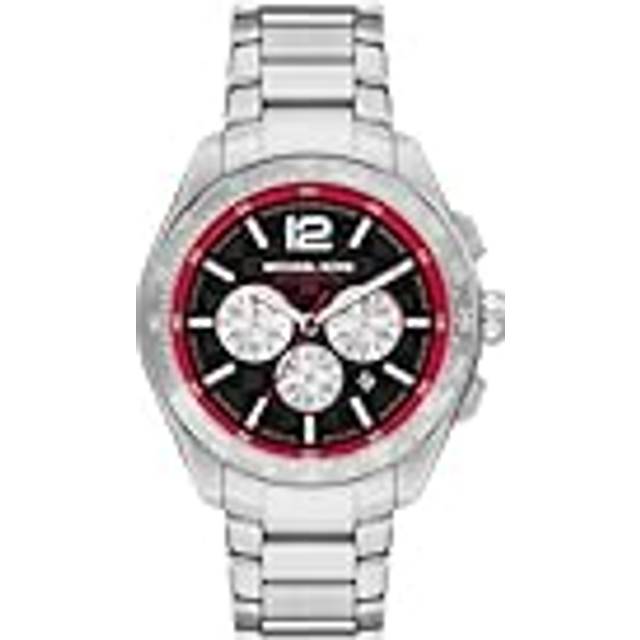 Michael Kors Oversized Accelerator 2.0 Chronograph Stainless Steel Black Dial Quartz MK9176 Men's Watch
