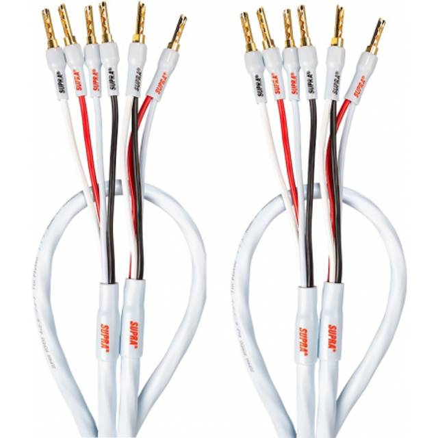 Supra Rondo 4x2.5 CombiCon Bi-Wire Stereo, 2x3 meter