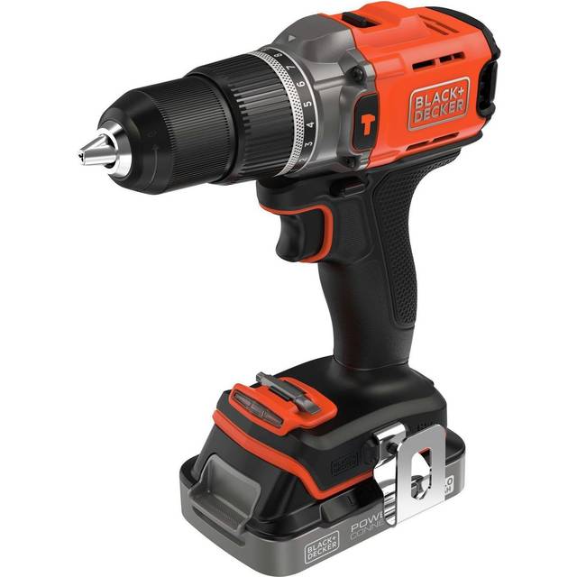 Black + Decker 18V Cordless Hammer Drill