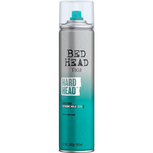 Bed Head by TIGI - Hard Head Hairspray - Extra Strong Hold - Natural Shine Finish - 385 ml
