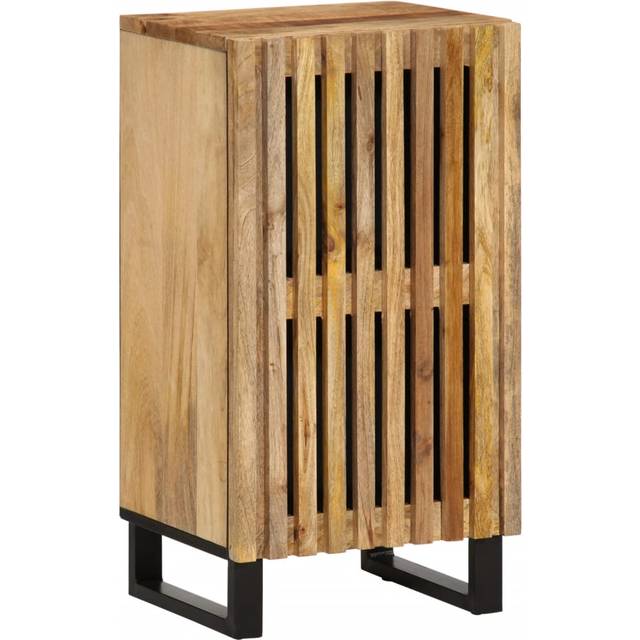 vidaXL Sideboard 40x34x75 cm Solid Wood Rough Mango - Brown